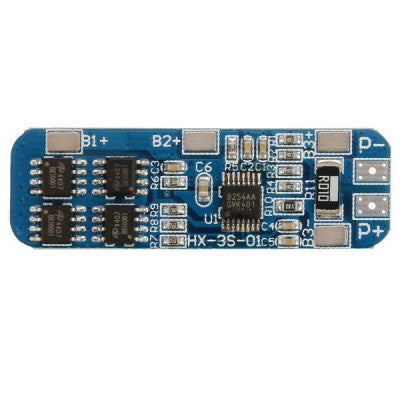 An 3S 11.1V 10A 18650 Lithium Battery Overcharge And Over-current Protection board-Good Quality