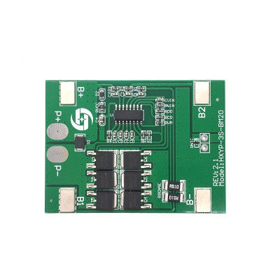An 3S 20A 18650 Lithium Battery Protection Board