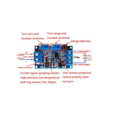 An 4-20mA to 5V Converter for Arduino Industrial Sensor Interface Board