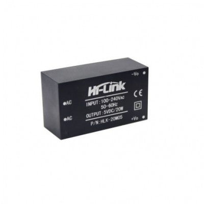 An HLK-20M05 Hi-Link 5V 20W AC to DC Power Supply Module