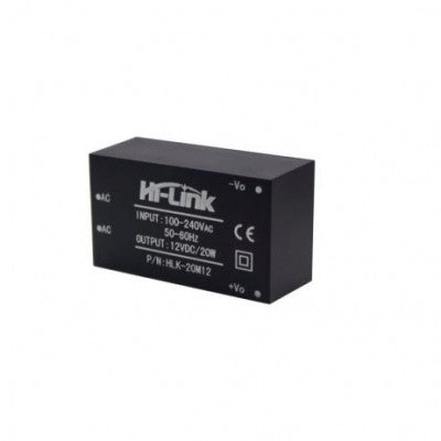 An HLK-20M12 Hi-Link 12V 20W AC to DC Power Supply Module