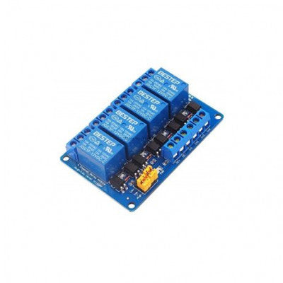 An 4 Channel Relay Module 12V High and Low Level Trigger Relay Module