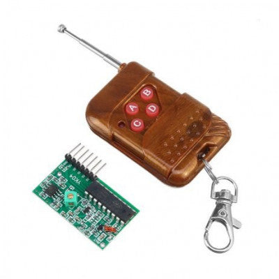 An 4 Channel Wireless Four Button RF Remote Control Transceiver Module (Non Locking Mode)
