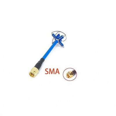 An 4 Leaf Clover RHCP RP-SMA Male Antenna