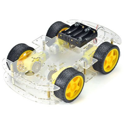 An 4 Wheel Smart Car Robot Chassis Kit
