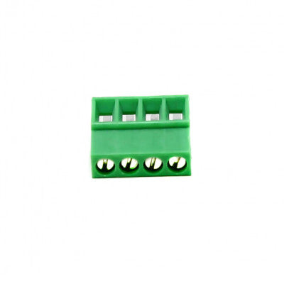 An 4 Pin 2.54mm Pitch Pluggable Screw Terminal Block