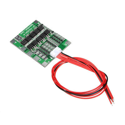 An 4 Series 30A 18650 Lithium Battery Protection Board 14.8V 16V with Cable