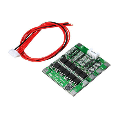 An 4 Series 30A 18650 Lithium Battery Protection Board 14.8V 16V with Cable