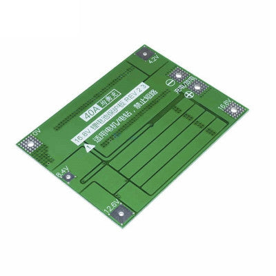 An 4 Series 40A 18650 Lithium Battery Protection Board 14.8V 16.8V with Balance for Drill Motor Lipo Cell Module