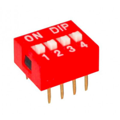 An 4 Way DIP Switch