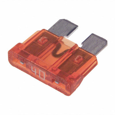 An 40 Amp Car Blade Fuse - 2 Pieces Pack