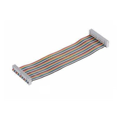 An 40 Pin Colorful Rainbow GPIO Female to Female Cable 20CM for Raspberry Pi