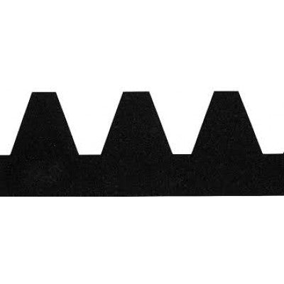 Rubber Teeth Rack 40 Teeth Plastic Gear Rack (1M-40T) – TNT e-Comp