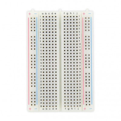 An 400 Points Half Size Solderless Breadboard