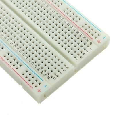 An 400 Points Half Size Solderless Breadboard