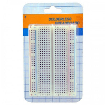 An 400 Points Half Size Solderless Breadboard
