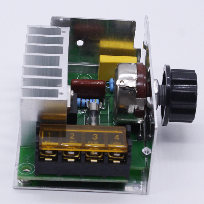 An 4000W High-Power Thyristor Electronic Regulator Dimming Speed Regulation with Shell