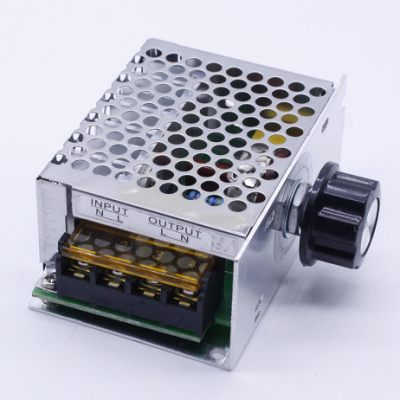 An 4000W High-Power Thyristor Electronic Regulator Dimming Speed Regulation with Shell