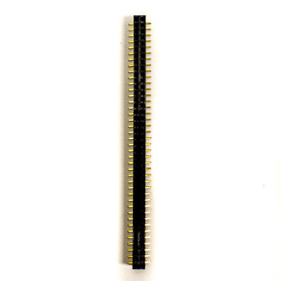 An 2x40 Female Header 2.54mm Pitch - Surface Mount Type (SMT) Connector