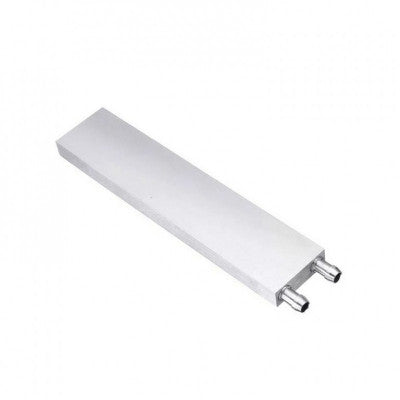 An 40x200 mm Aluminium Water Cooling Block Head