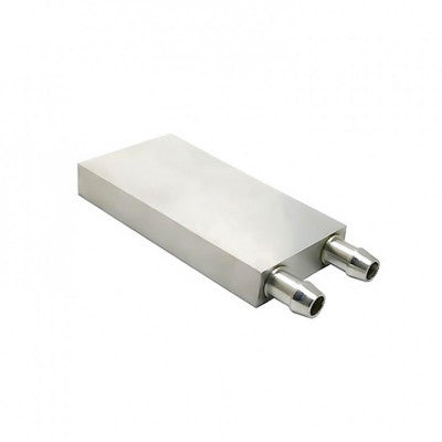 An 40x80 mm Aluminium Water Cooling Block Head
