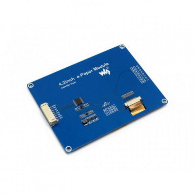 An Waveshare 4.2-inch e-Ink Paper Display Module with SPI Interface