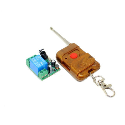 An 433 24V 1 Channel Relay Module Wireless Remote Control Switch without Battery