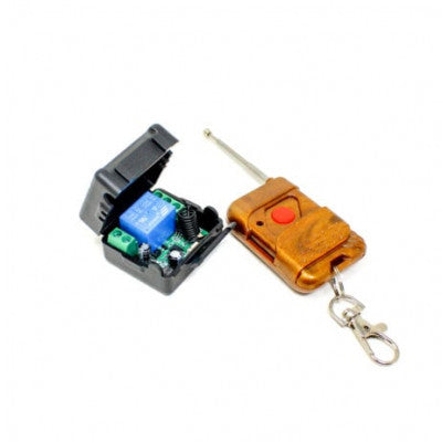 An 433 24V 1 Channel Relay Module Wireless Remote Control Switch without Battery