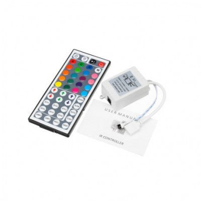 An 44 Keys RGB IR Remote Controller for 12V 5050 RGB LED Strip
