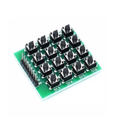 An 4x4 Matrix 16 Button Keypad Keyboard Module
