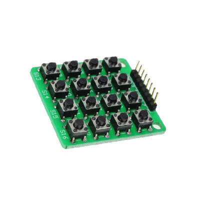 An 4x4 Matrix 16 Button Keypad Keyboard Module