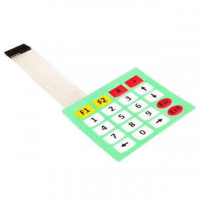 An 4x5 Matrix Array 20 Key Membrane Switch Keypad Keyboard For Arduino