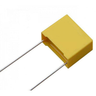 An 470nF (0.47uF) 63V Polyester Box Capacitor