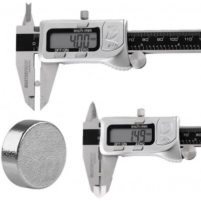 An 4mm x 1.5mm (4x1.5 mm) Neodymium Disc Strong Magnet