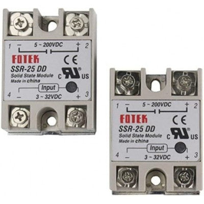 An 5-200V SSR-25DD Solid State Relay