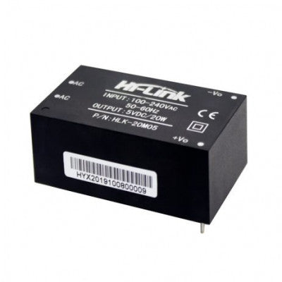 An HLK-20M05 Hi-Link 5V 20W AC to DC Power Supply Module
