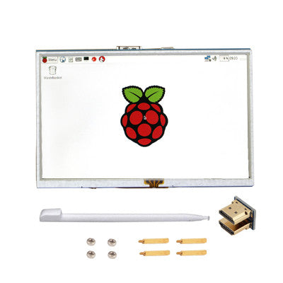 An 5 inch LCD Touch Screen Display with HDMI for Raspberry Pi