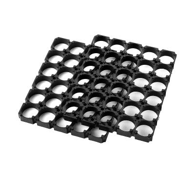 An 5 X 6 18650 Battery Spacer Holder with 18.5mm Bore Diameter