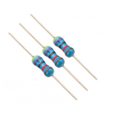 An 5.6K ohm Metal Film Resistance - 1%- 1/4 Watt - 3 Pieces Pack