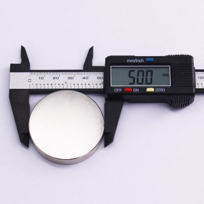 An 50mm x 10mm (50x10 mm) Neodymium Disc Strong Magnet