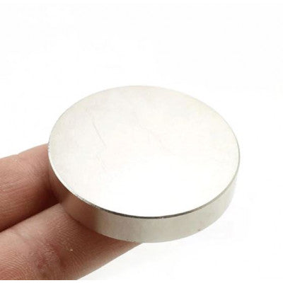 An 50mm x 10mm (50x10 mm) Neodymium Disc Strong Magnet