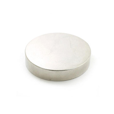 An 50mm x 10mm (50x10 mm) Neodymium Disc Strong Magnet