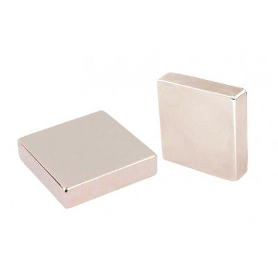 An 50mm x 50mm x 12.5mm (50x50x12.5 mm) Neodymium Block Magnet