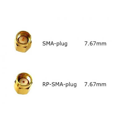 An 5.8G FPV Petals Clover Mushrooms L Antenna(RP-SMA Male Plug)