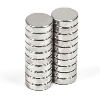 An 5mm x 1.5mm (5x1.5 mm) Neodymium Disc Strong Magnet