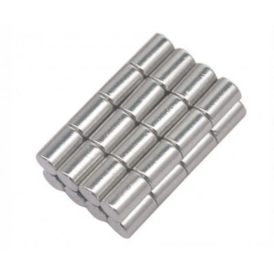 An 5mm x 8mm (5x8 mm) Neodymium Cylindrical Strong Magnet