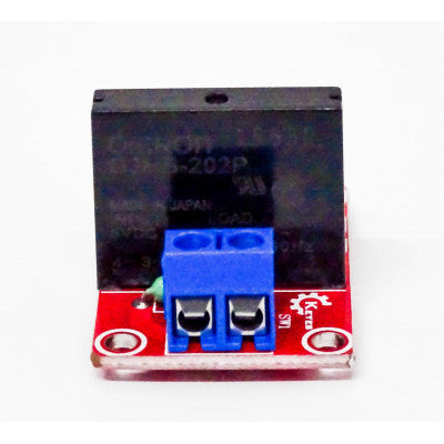 An 1 Channel 5V SSR G3MB-202P Solid State Relay Module with Resistive Fuse