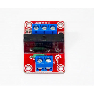 An 1 Channel 5V SSR G3MB-202P Solid State Relay Module with Resistive Fuse