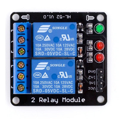 An 2 Channel 5V Relay Module