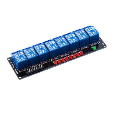 An 8 Channel 5V Relay Module